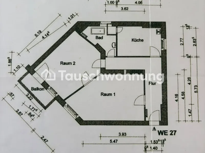 Tauschwohnung: Schöne Altbauwohnung für Singles oder Paare in Friedenau — photo 1